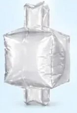 Liner con forma con cuello de carga y descarga para big bag