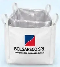 Liner rectangular estándar dentro de big bag BOLSARECO